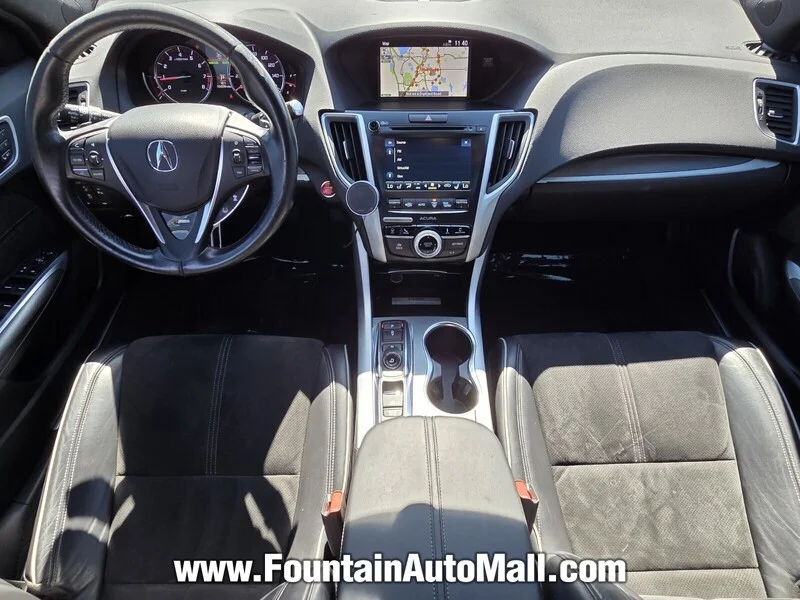 Used 2020 Platinum White Pearl Acura 3.5L FWD W/TECHNOLOGY/A-SPEC PKG image 9