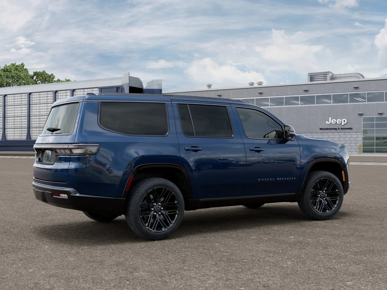 New 2026 Fathom Blue Pearl-Coat Exterior Paint (Late Availability) Jeep Limited Reserve image 2