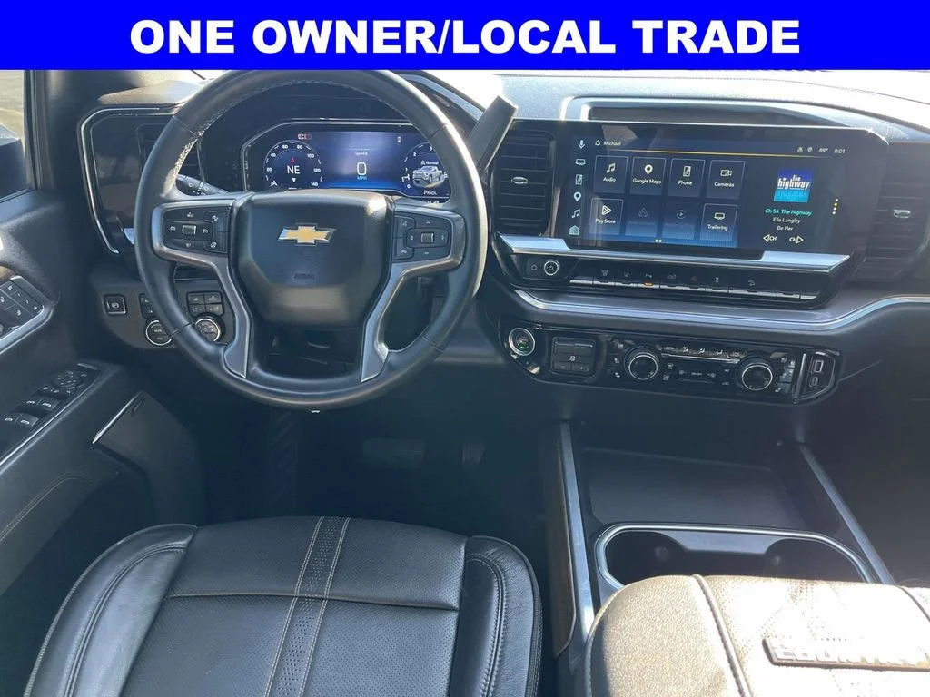 Used 2025 Sterling Gray Metallic Chevrolet High Country image 12