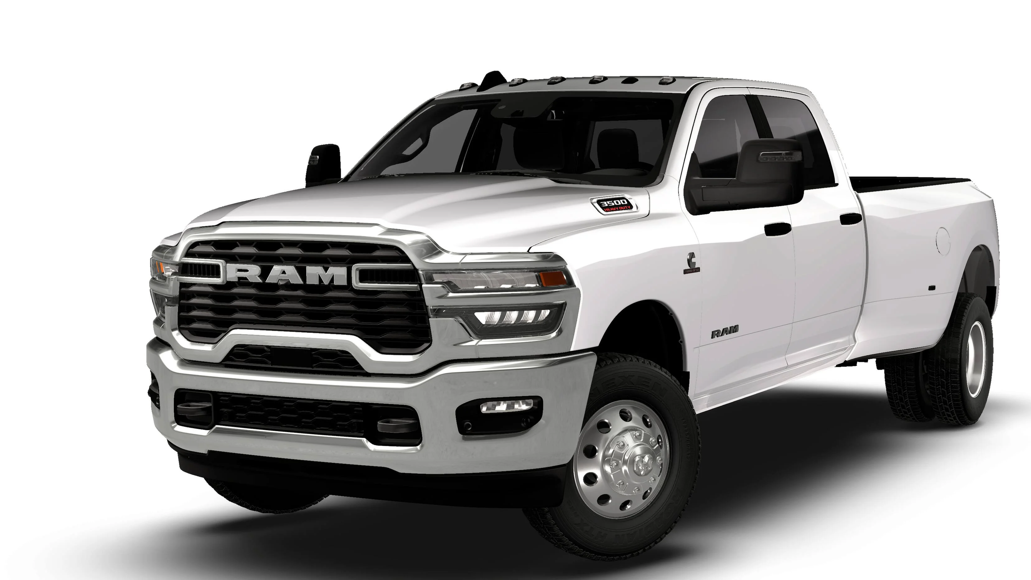 New 2026 Bright White Clear-Coat Exterior Paint RAM BIG HORN image 1