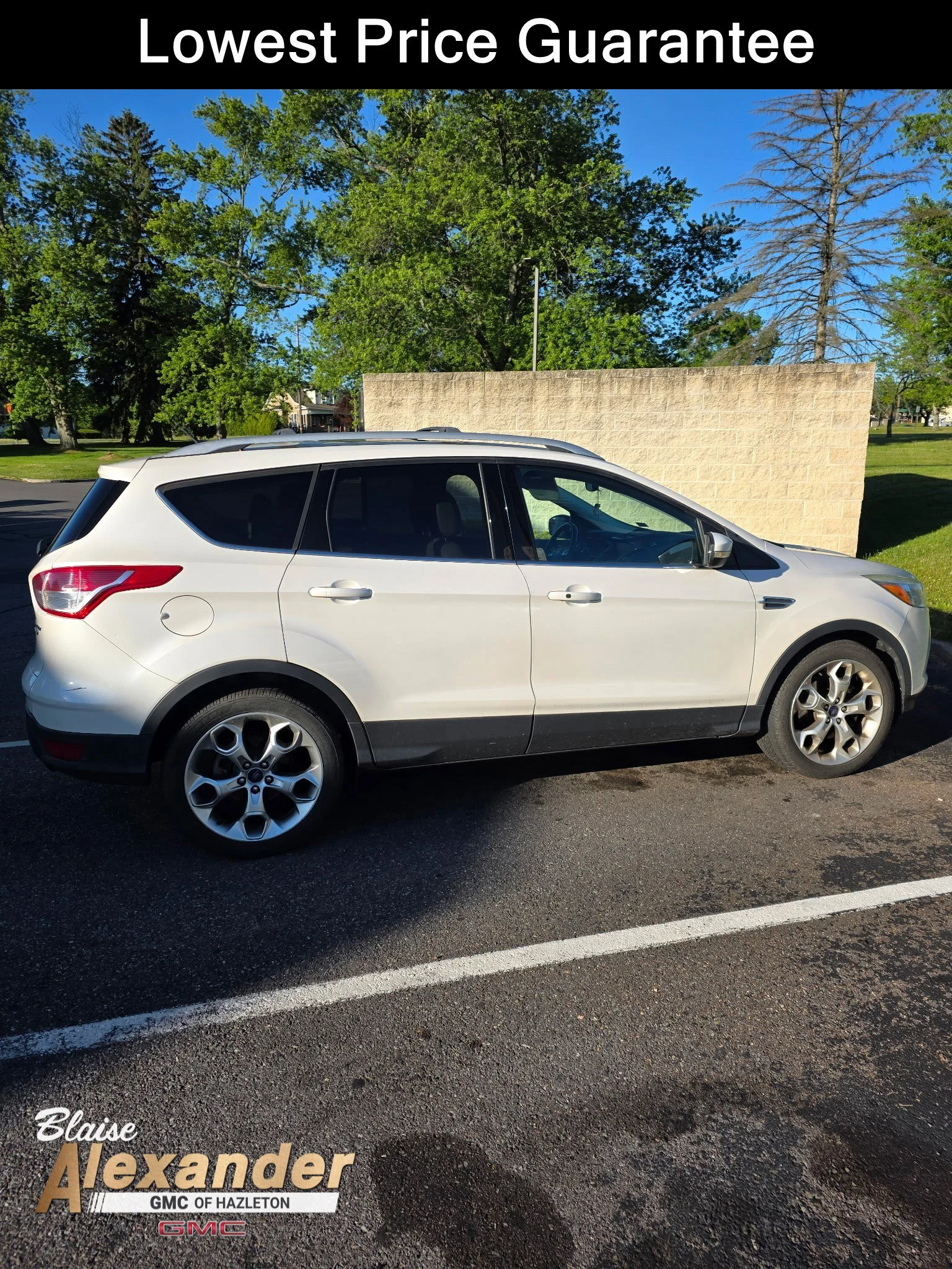 Used 2014 White Platinum Ford Titanium image 1