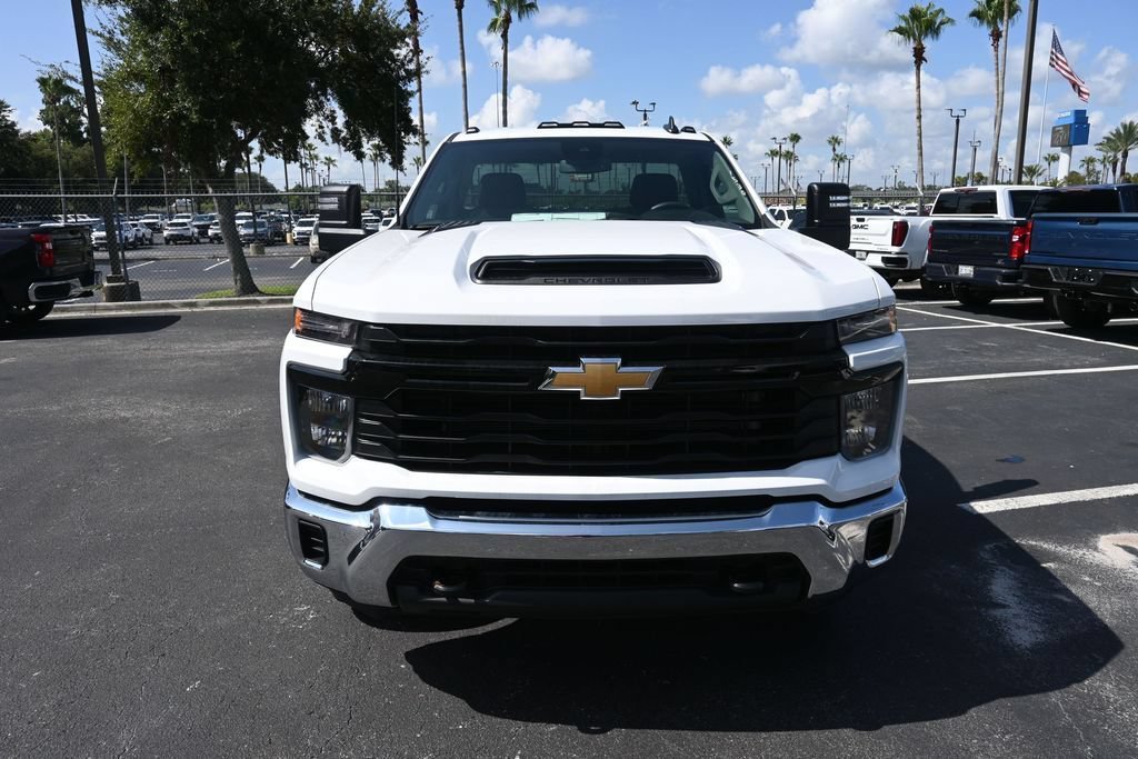 New 2025 Summit White Chevrolet Work Truck image 8