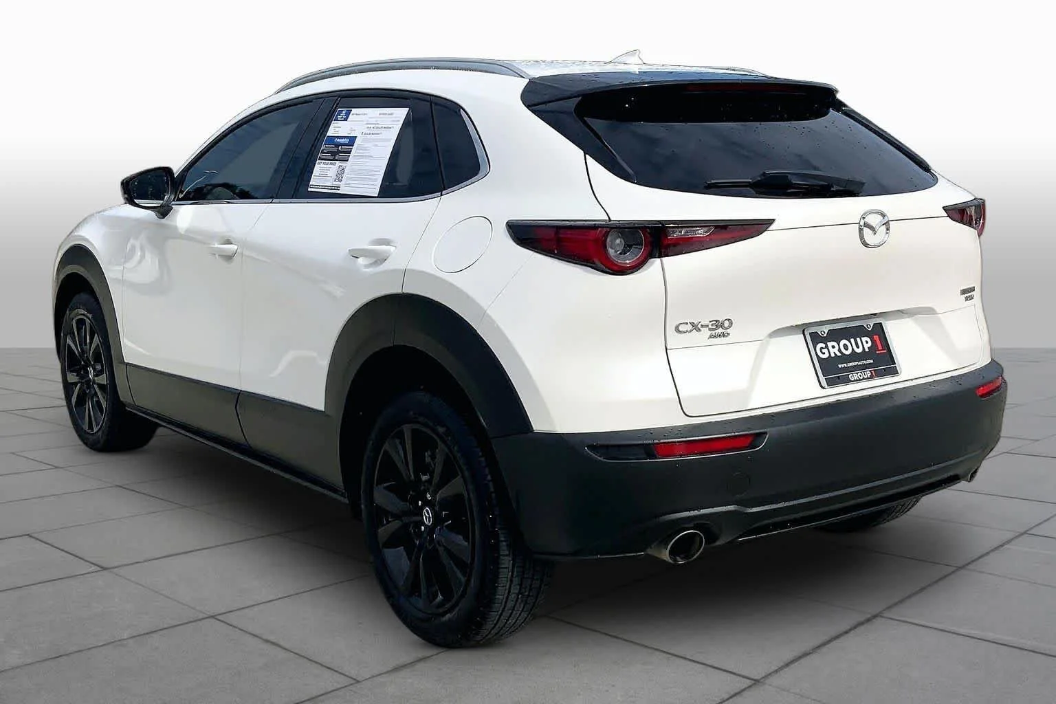Used 2021 Snowflake White Pearl Mica Mazda Turbo Premium Package image 12