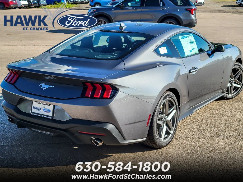 New 2026 Carbonized Gray Metallic Ford EcoBoost Premium image 6