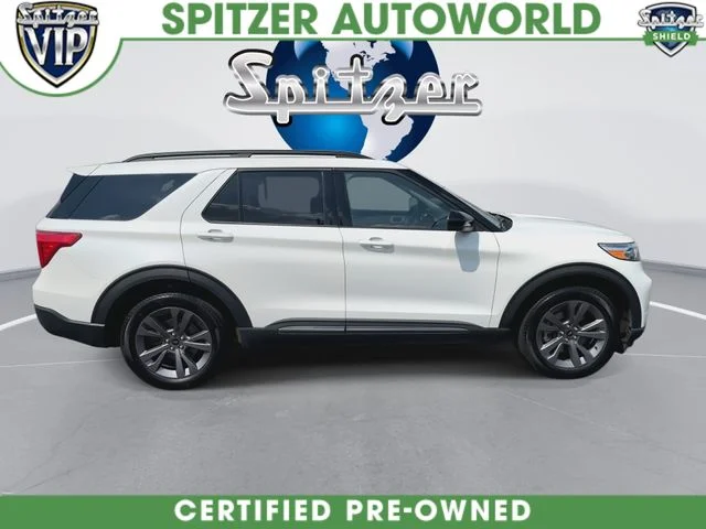 Certified Used 2023 White Metallic Ford XLT image 10