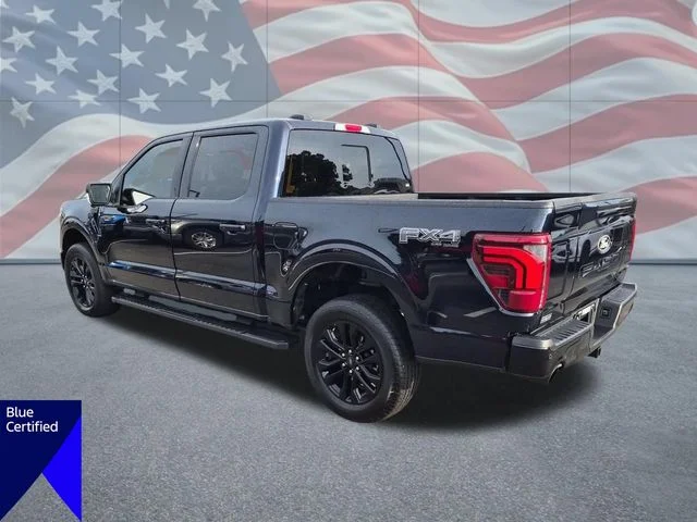 Used 2025 Blue Ford Lariat image 5