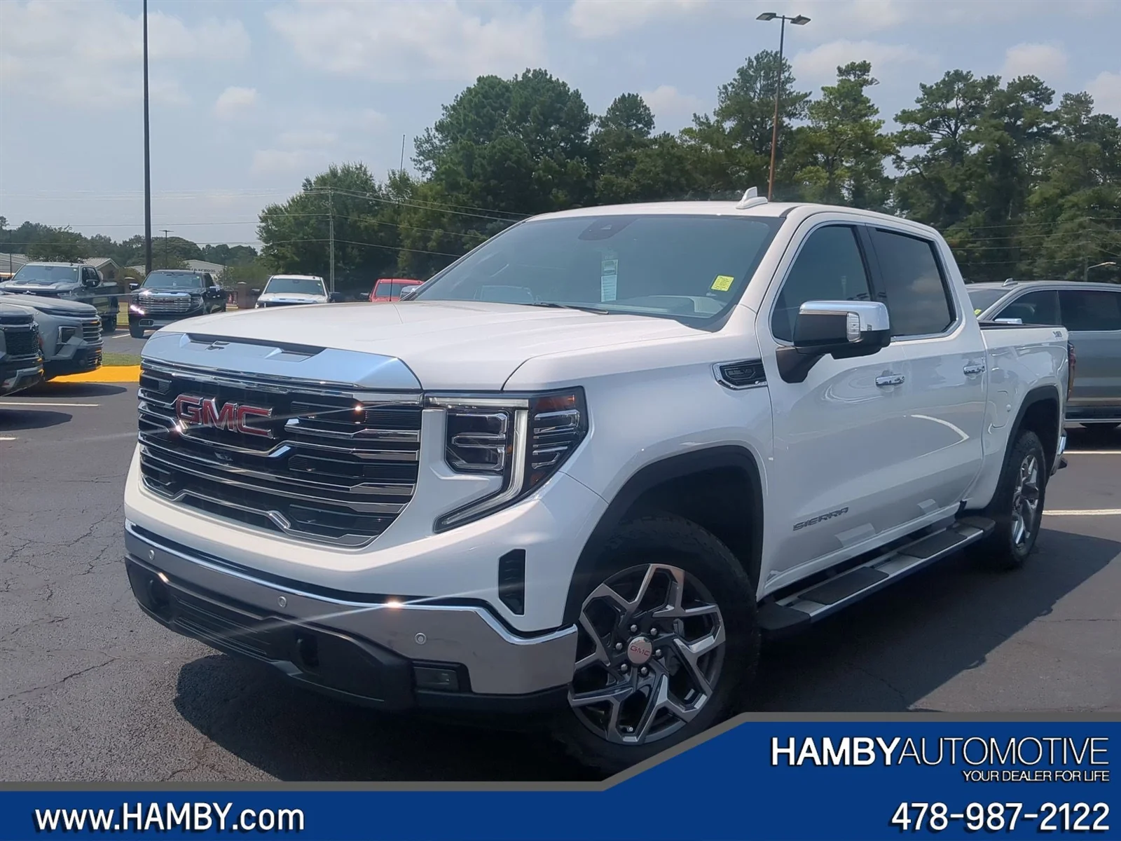 New 2026 Summit White GMC SLT image 25