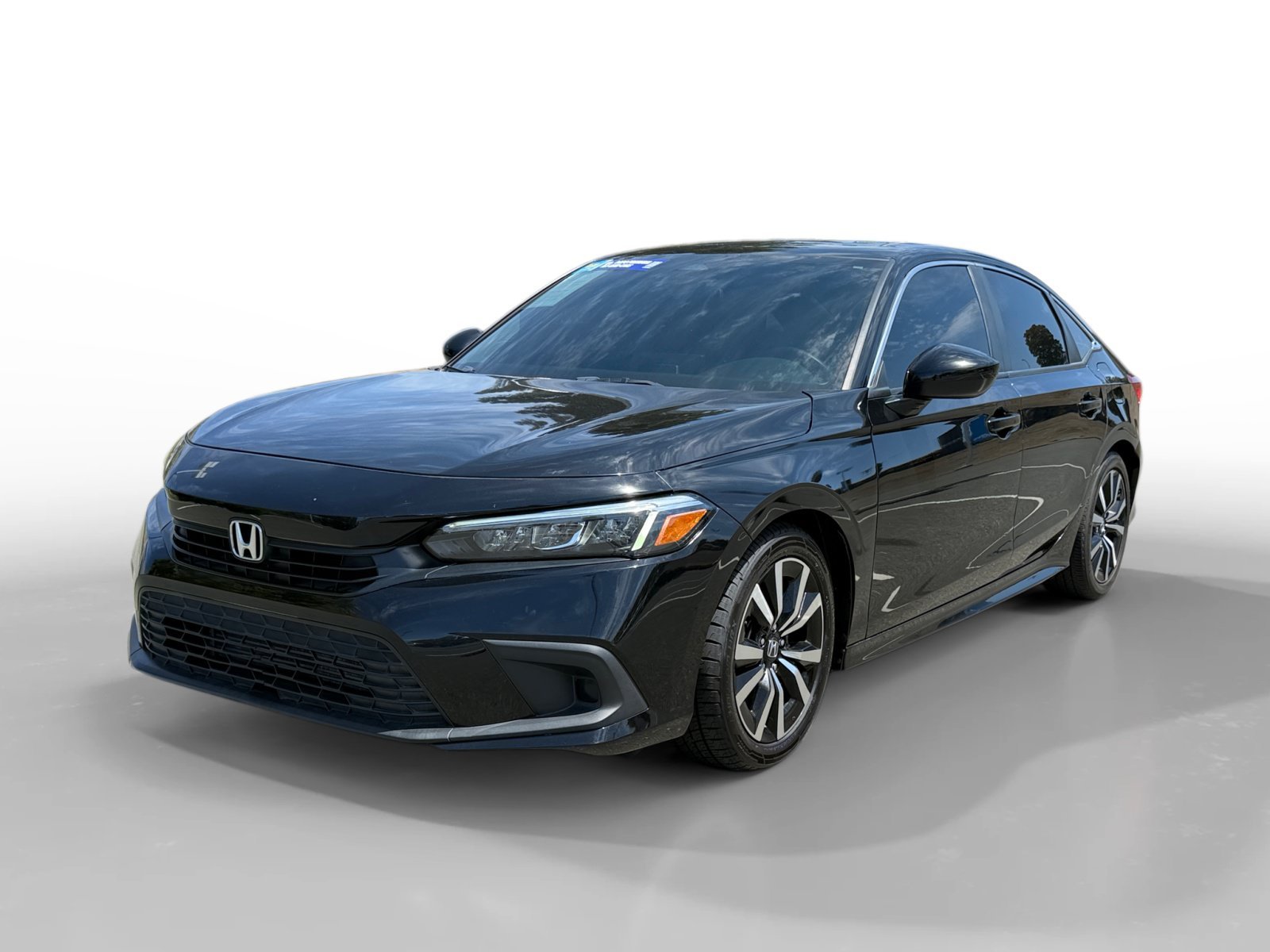 Used 2024 Crystal Black Pearl Honda EX image 1