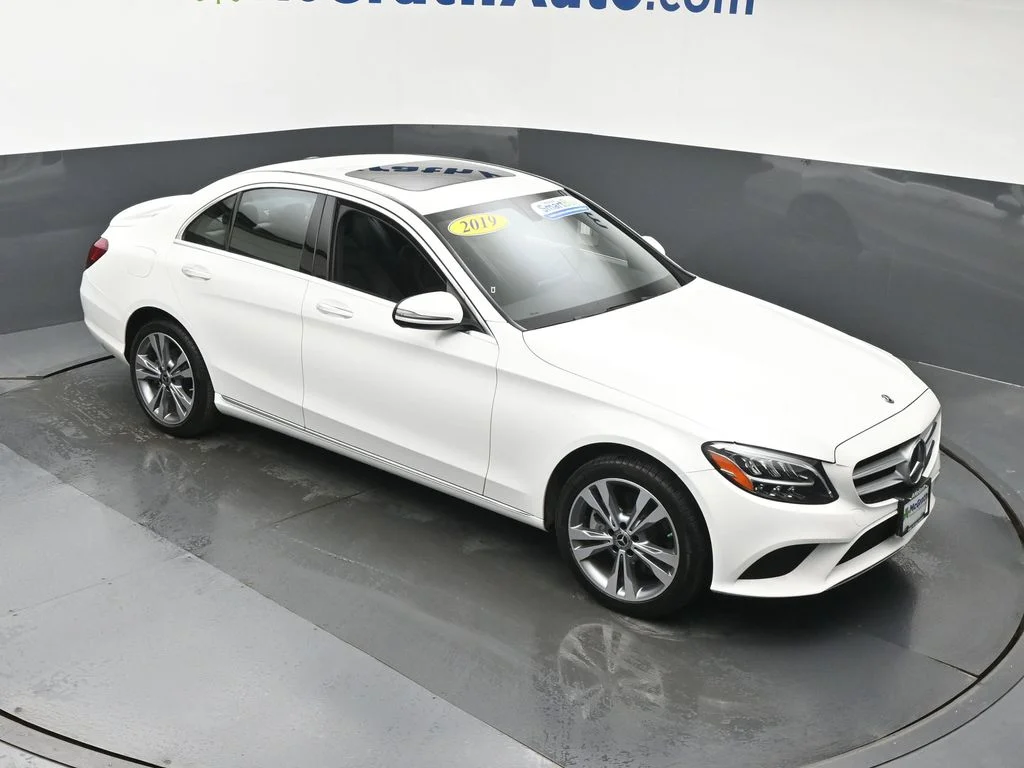 Certified Used 2019 White Mercedes-Benz C 300 image 3