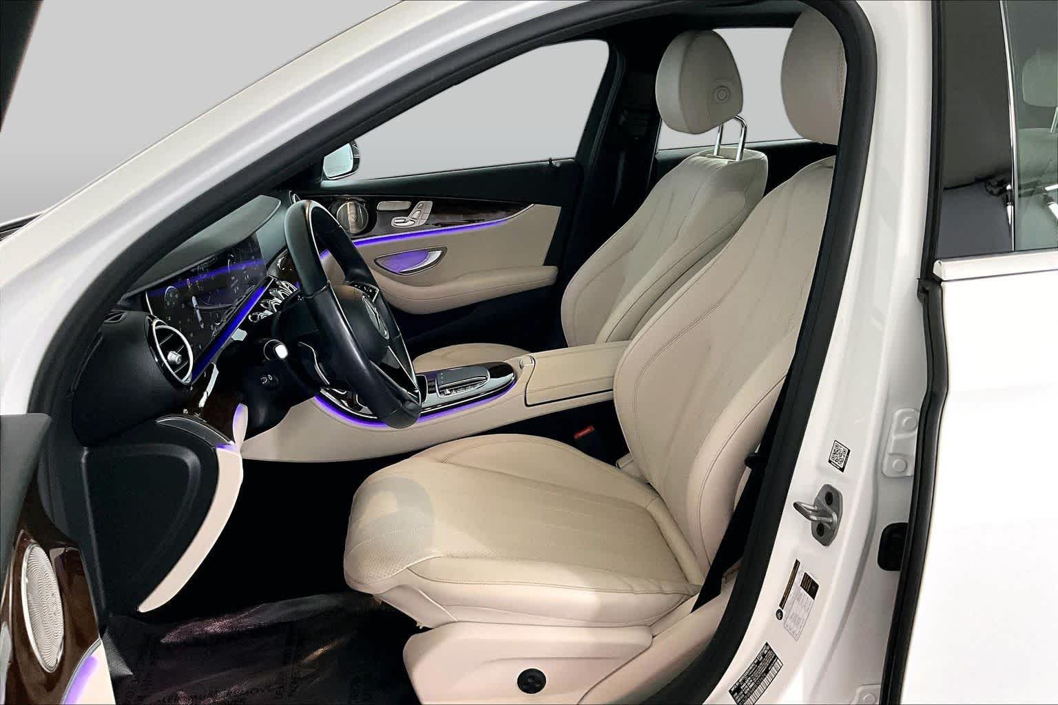 Certified Used 2023 Polar White Mercedes-Benz E 350 image 9