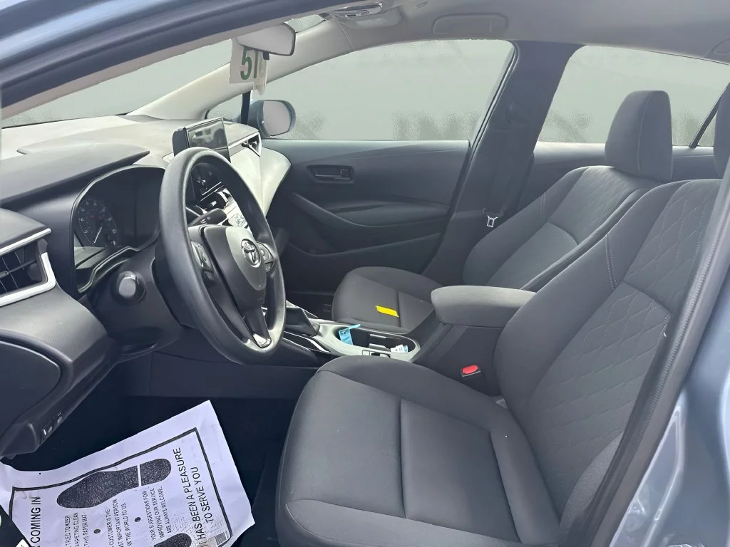 Used 2025 Light Blue Toyota LE image 9