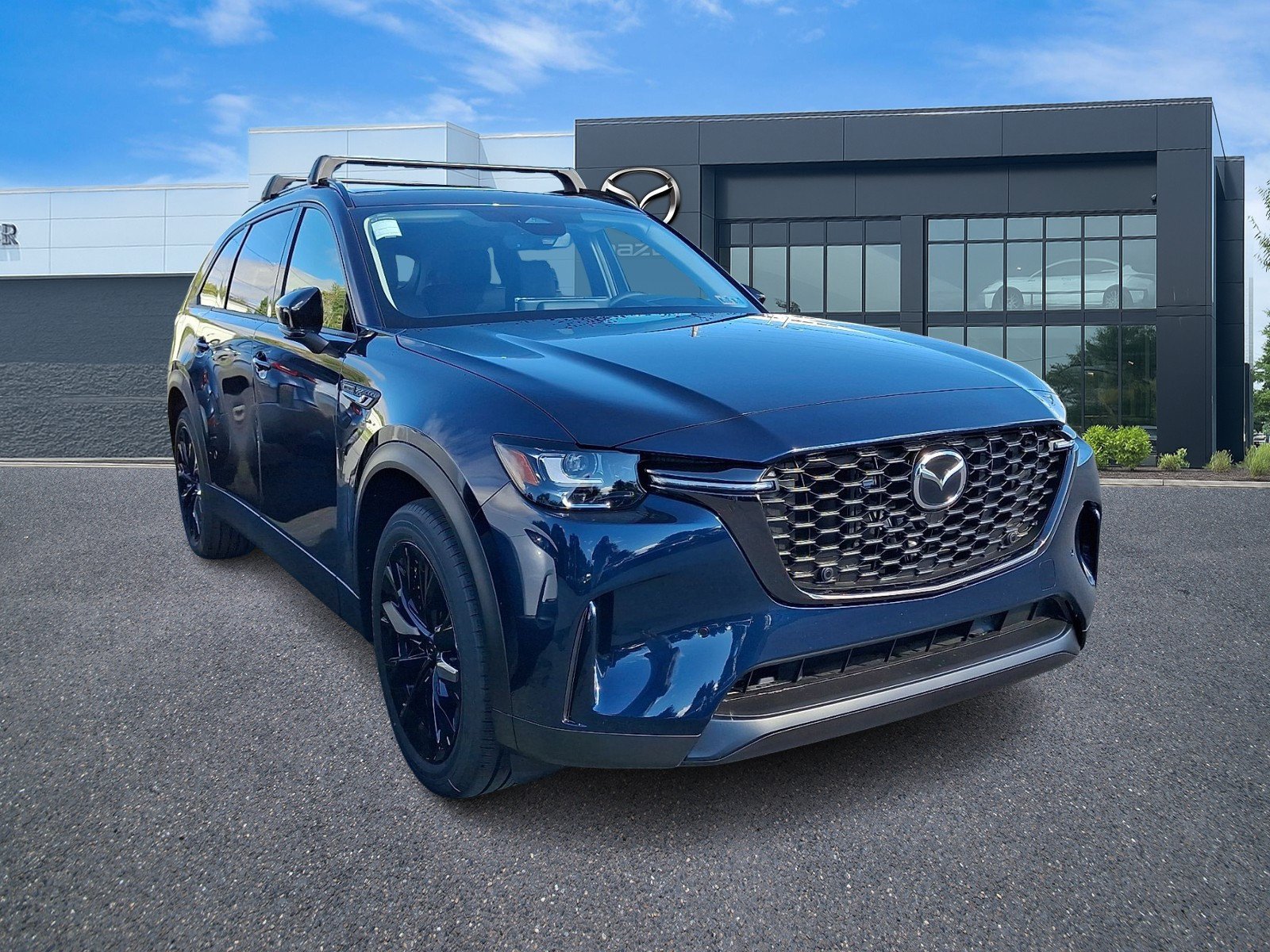 New 2026 Deep Crystal Blue Mica Mazda Premium Sport image 1