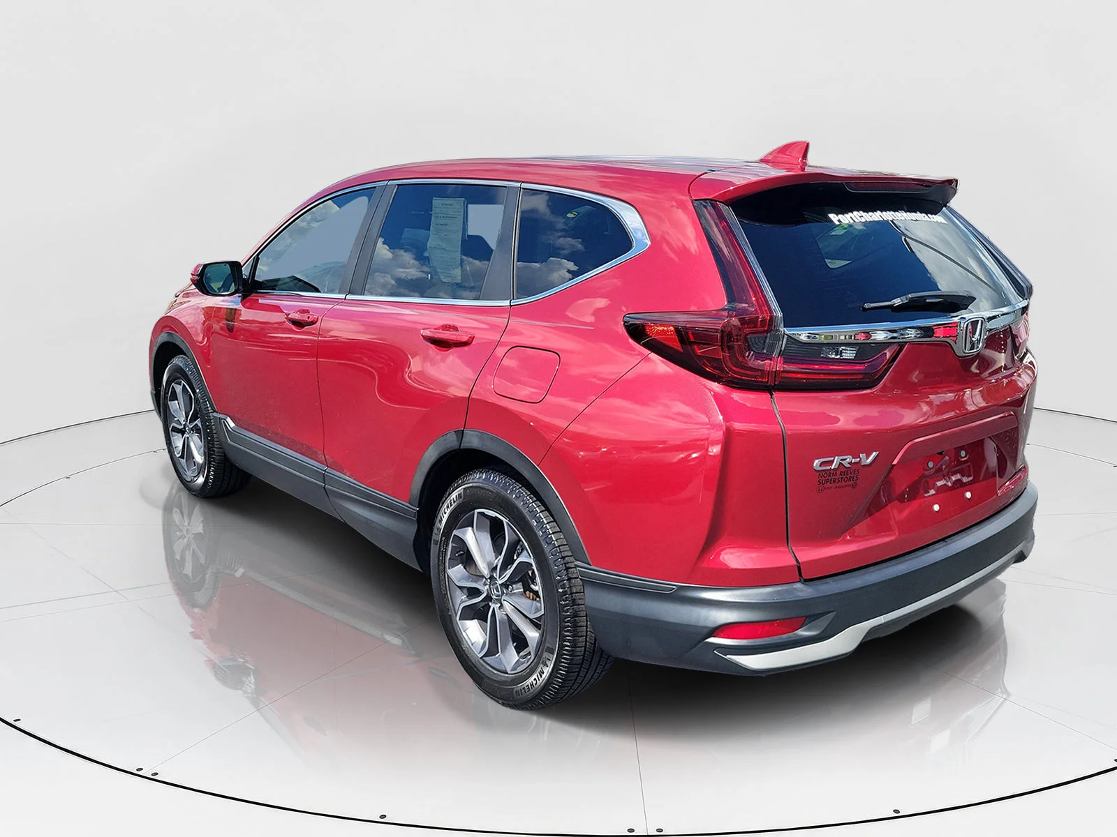 Used 2022 Radiant Red Metallic Honda EX-L image 31