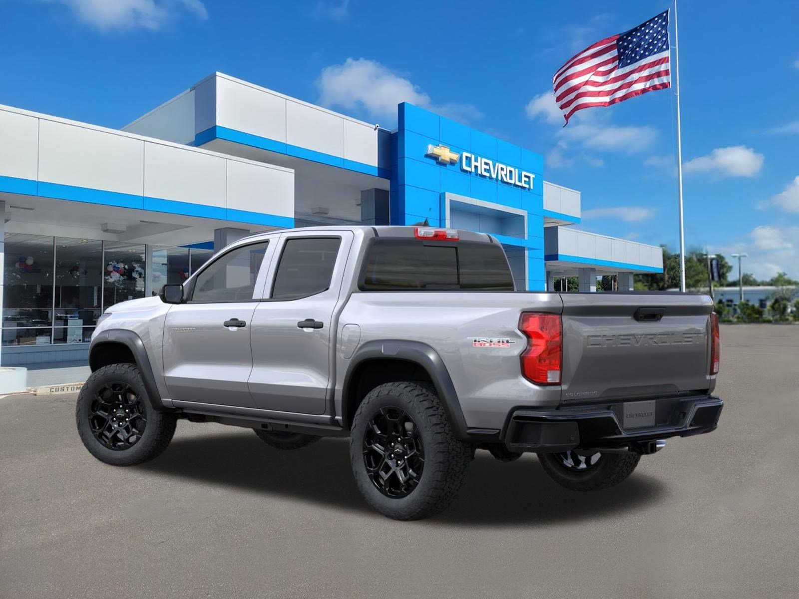 New 2026 Sterling Gray Metallic Chevrolet Trail Boss image 3