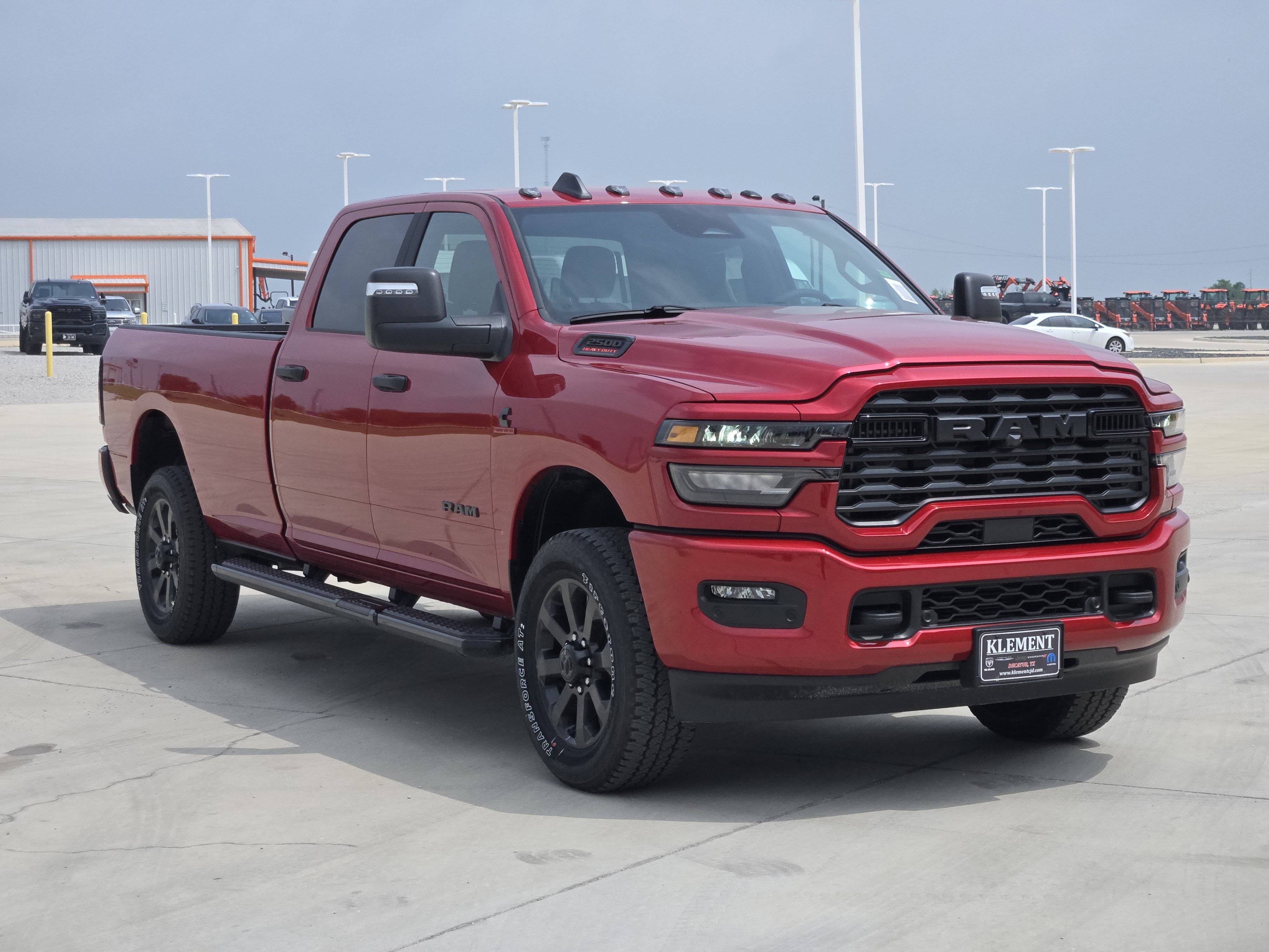New 2026 Molten Red Pearlcoat RAM Lone Star image 3