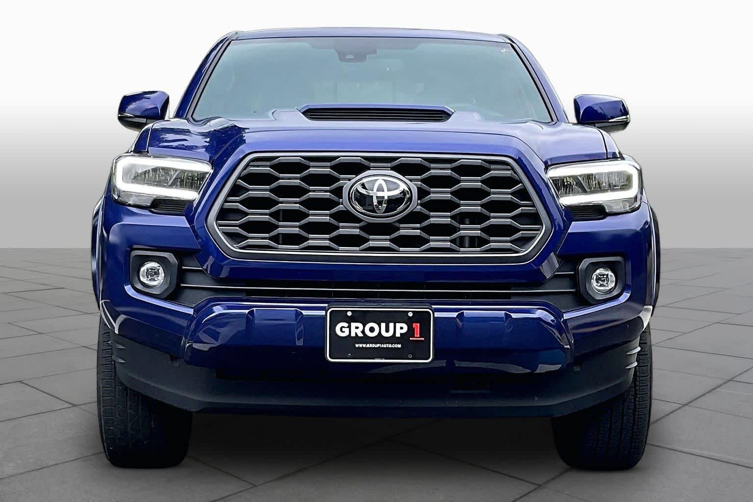 Used 2023 Blue Crush Metallic Toyota TRD Sport image 4