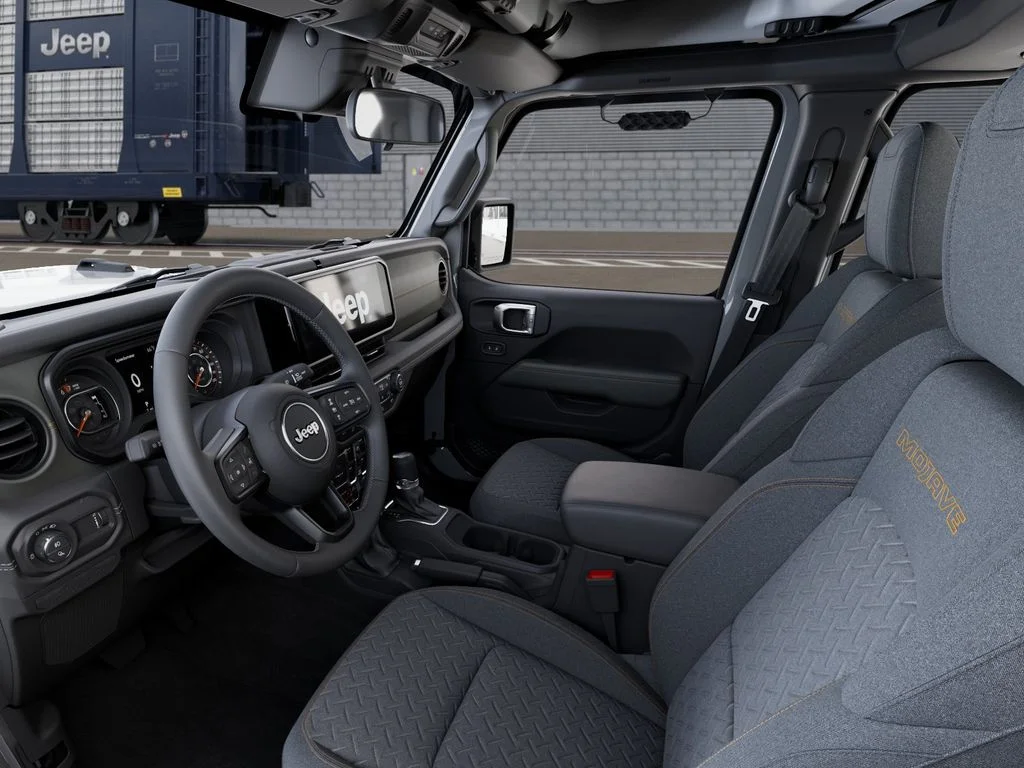 New 2026 Bright White Clear-Coat Exterior Paint Jeep Mojave image 24