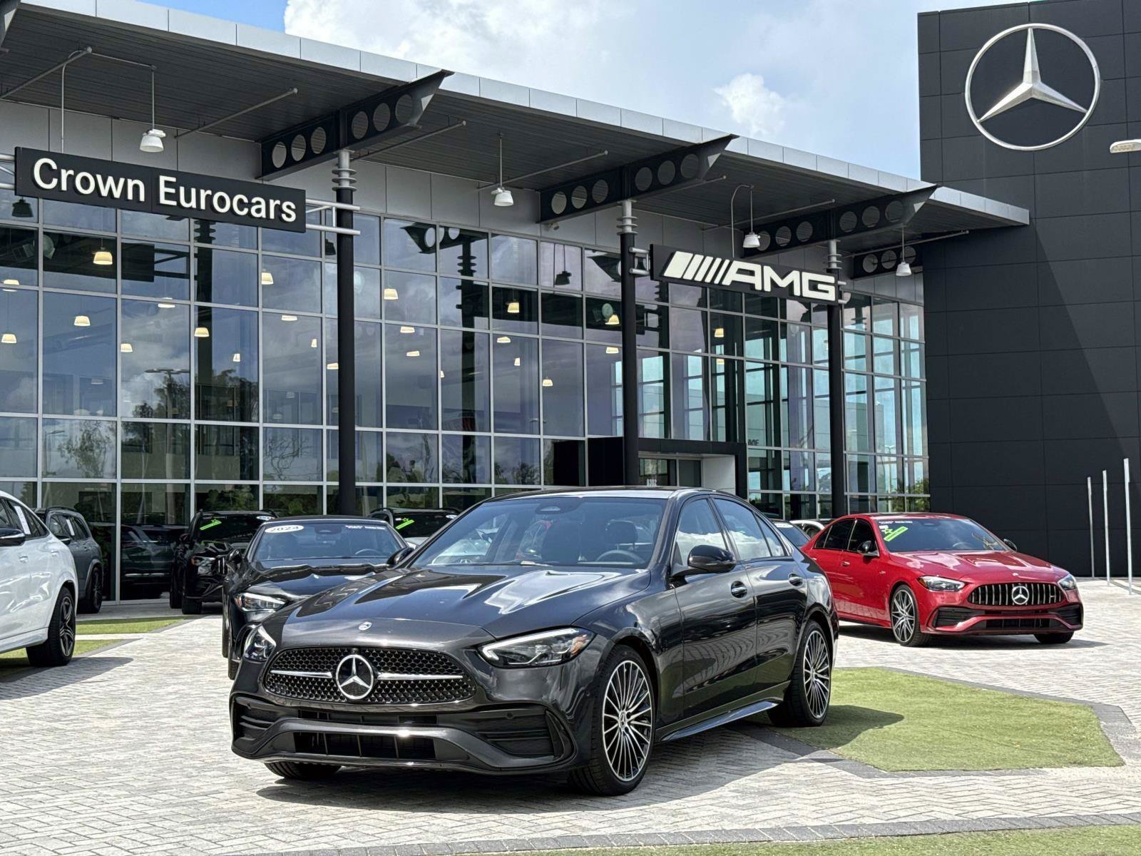 New 2026 Gray Metallic Mercedes-Benz C 300 Sedan image 1