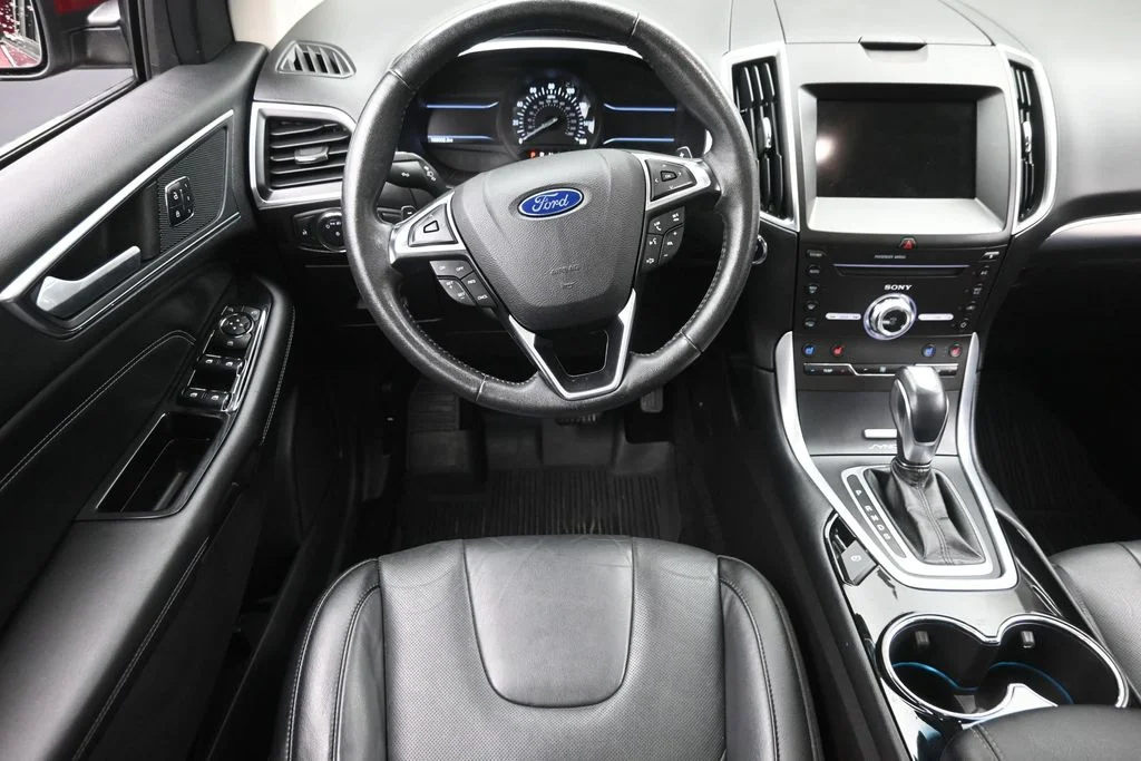 Certified Used 2017 Red Ford Titanium image 15
