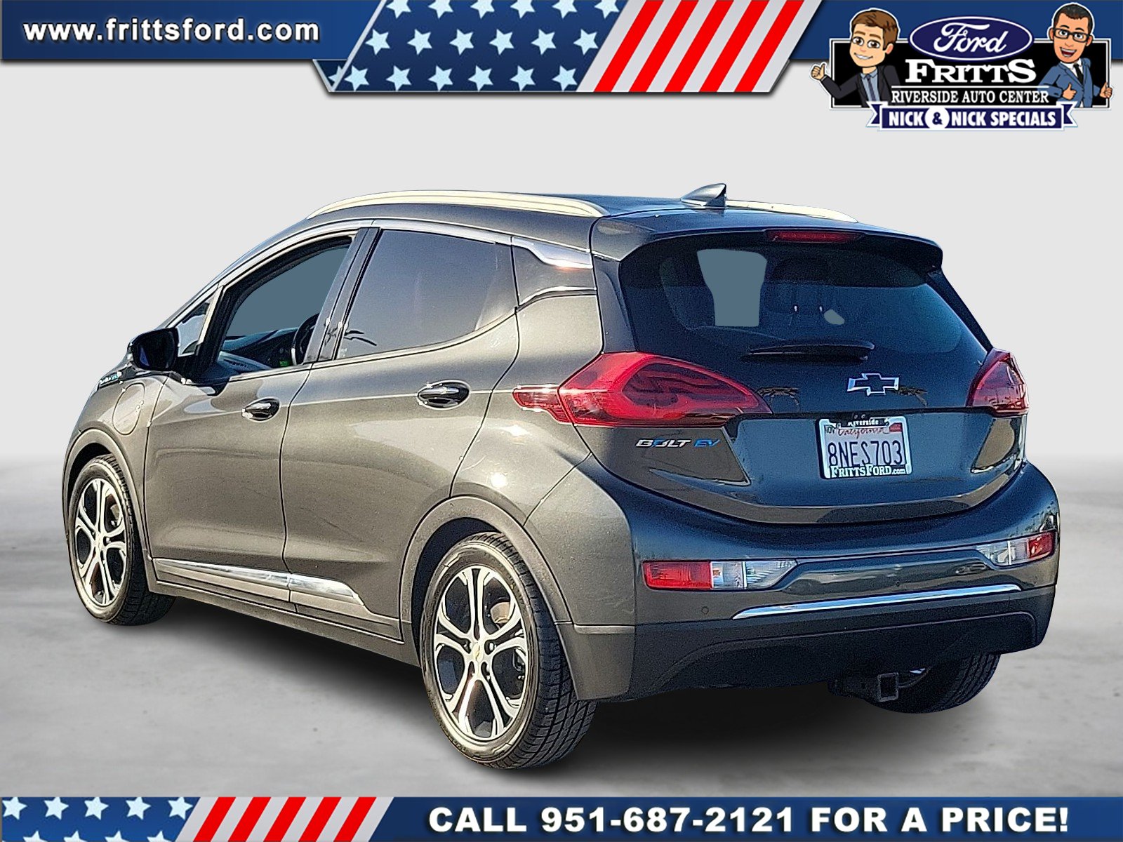 Certified Used 2019 Gray Metallic Chevrolet Premier image 3