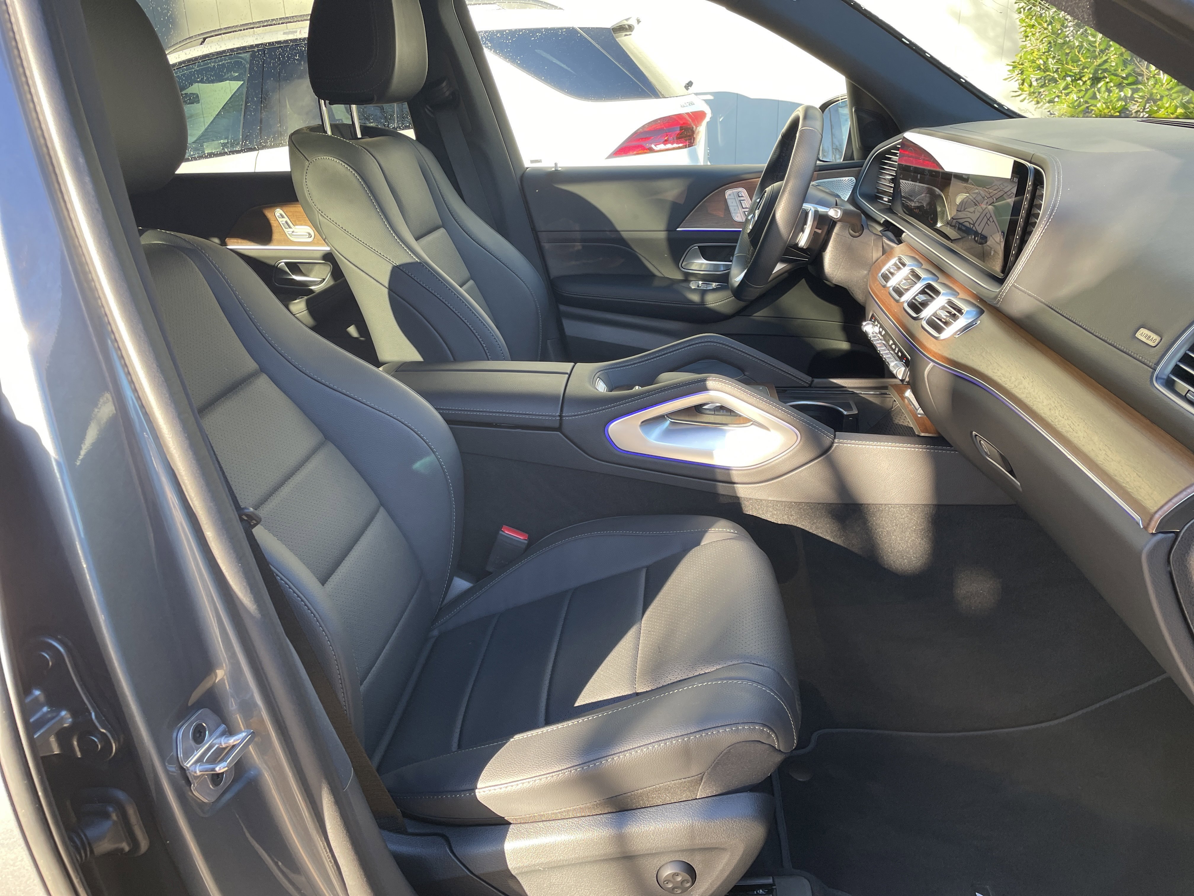 Certified Used 2025 Selenite Grey Metallic Mercedes-Benz GLS 450 4MATIC® SUV image 53