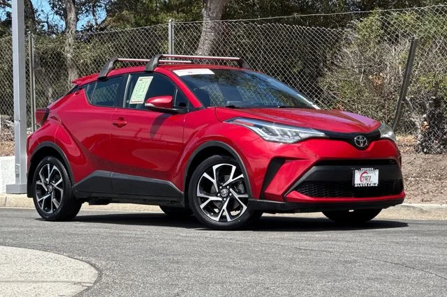 Certified Used 2021 Red Toyota XLE image 2
