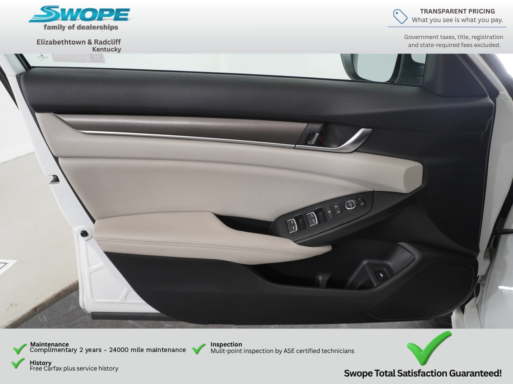 Used 2018 White Orchid Pearl Honda Base image 14