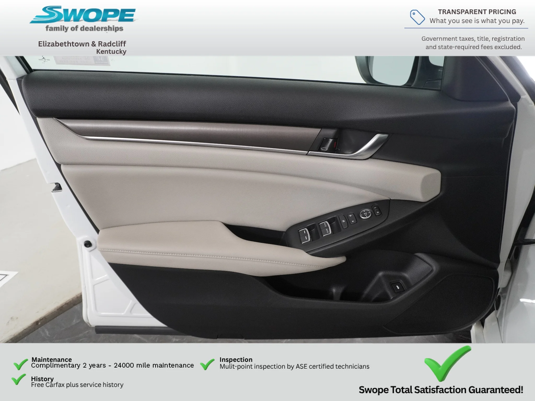 Used 2018 White Orchid Pearl Honda Base image 14