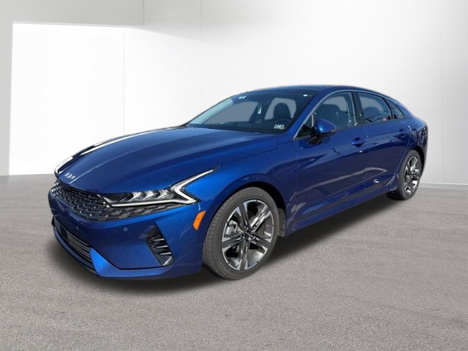 Used 2022 Sapphire Blue Kia EX image 9