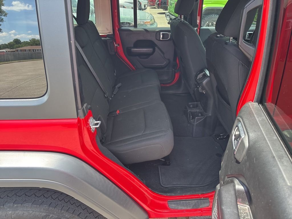 Certified Used 2018 Red Jeep Unlimited Sport S image 11