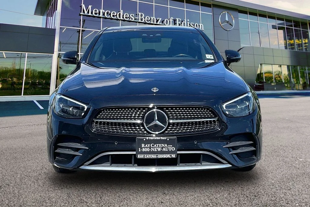 Certified Used 2022 Black Mercedes-Benz E 350 image 3