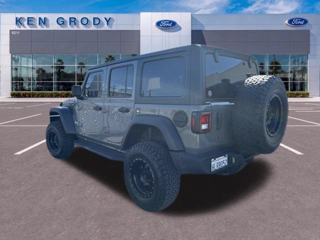 Used 2019 Gray Jeep Unlimited Sport S image 6