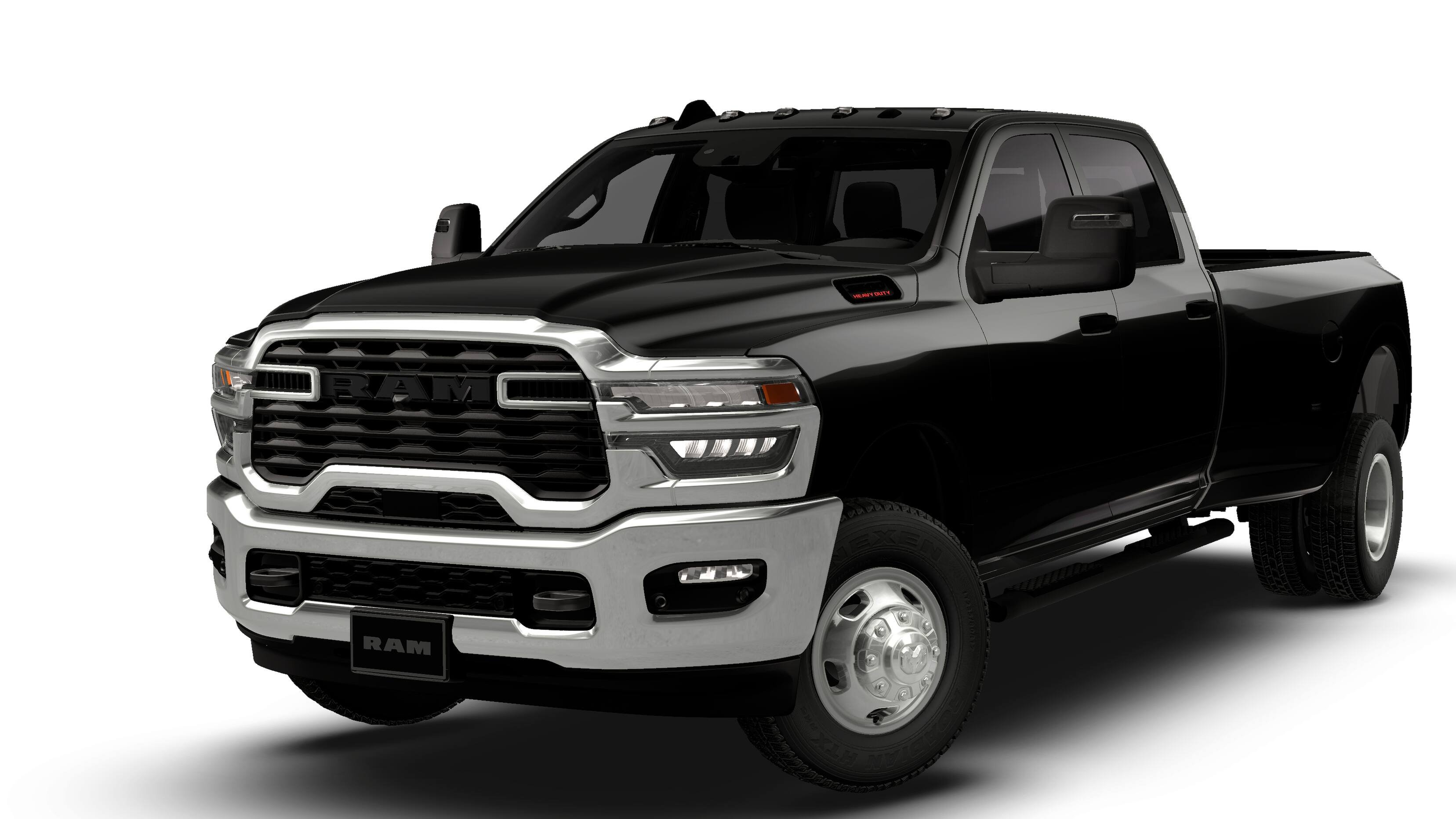 New 2026 Diamond Black Crystal Pearl-Coat Exterior Paint RAM TRADESMAN image 13
