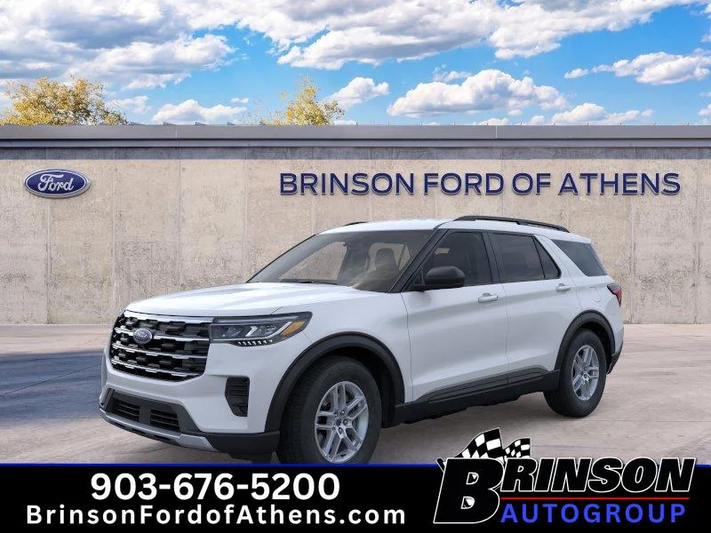 New 2026 Space White Metallic Ford Active image 1