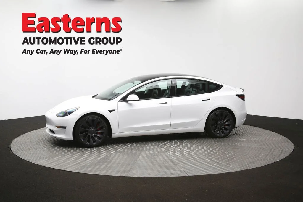 Used 2021 White Tesla Performance image 52