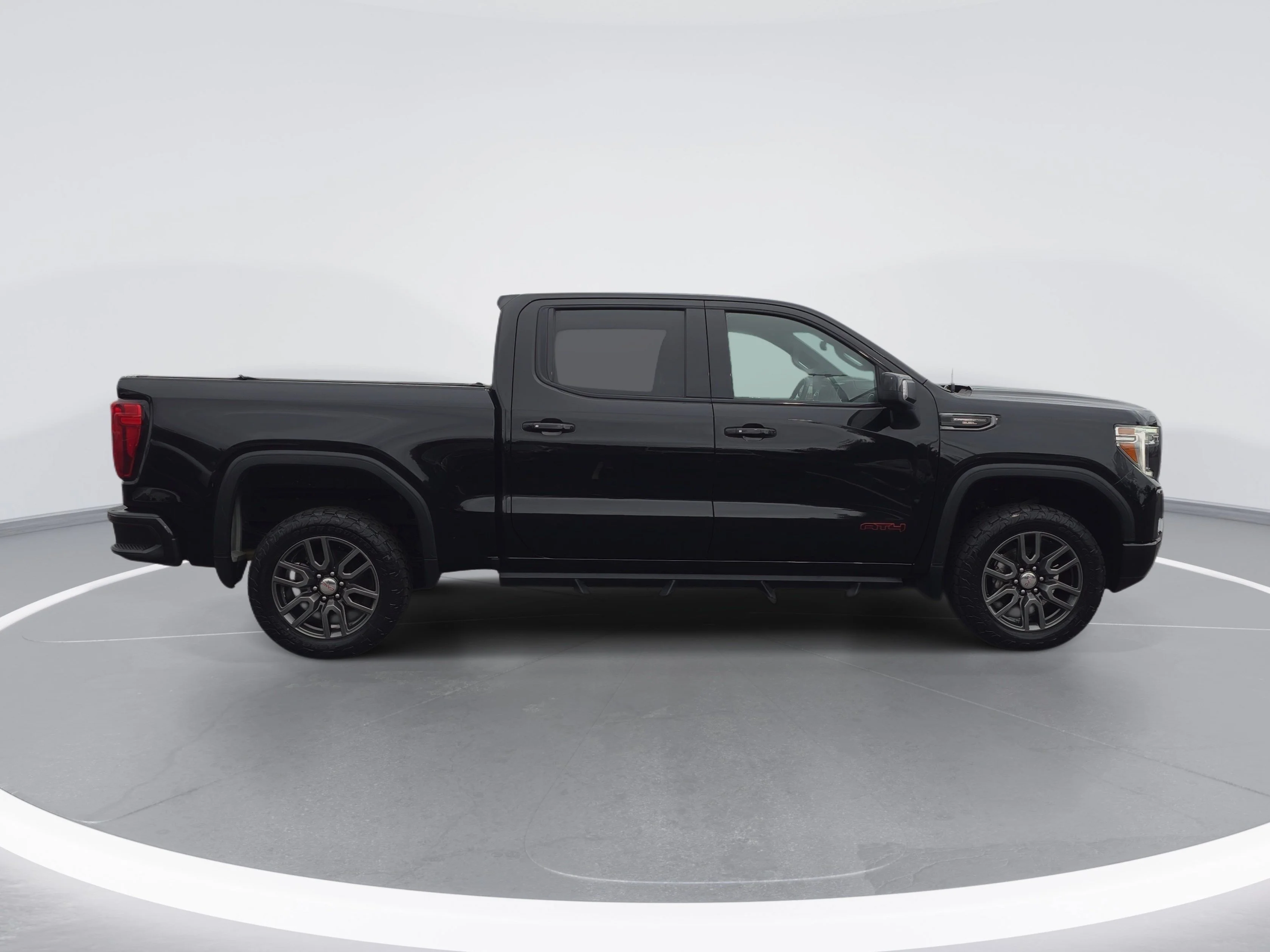 Used 2021 EBONY TWILIGHT METALLIC GMC AT4 image 2