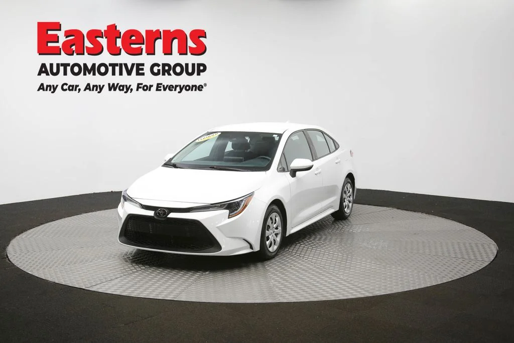 Used 2021 White Toyota LE image 50