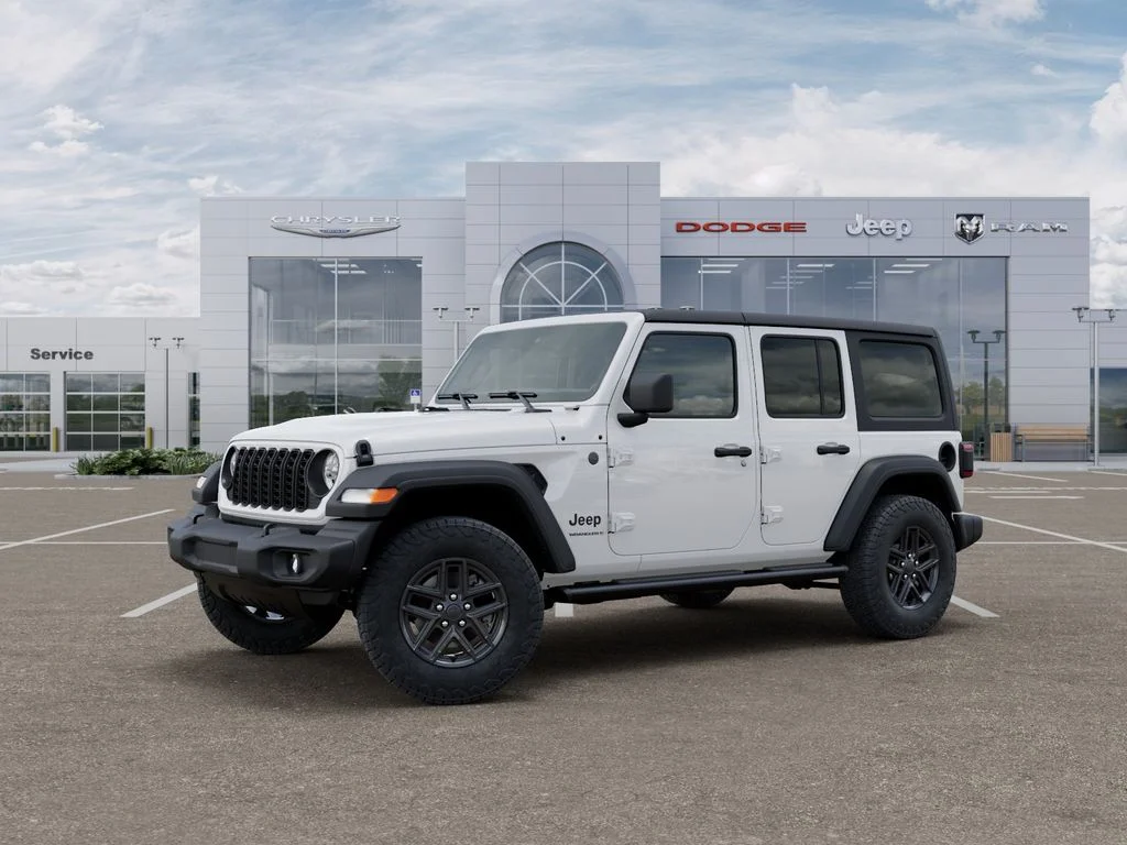 New 2026 Bright White Clearcoat Jeep Sport S image 2