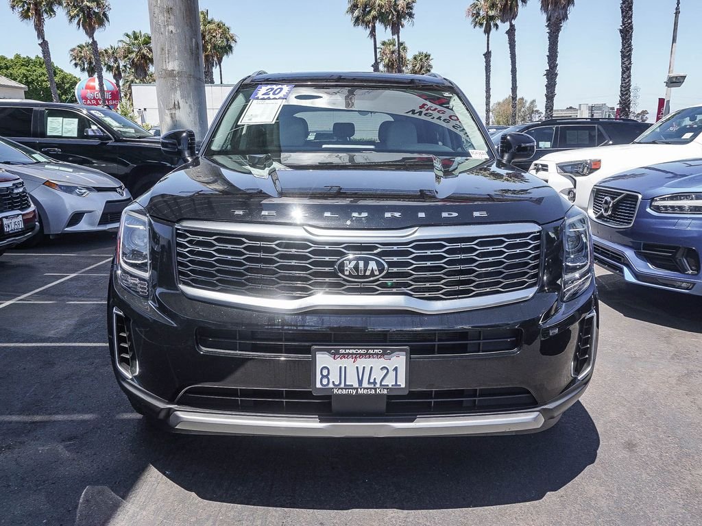 Used 2020 Black Kia EX image 2