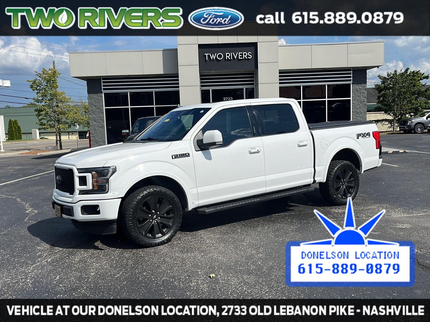 Used 2020 Oxford White Ford LARIAT image 1