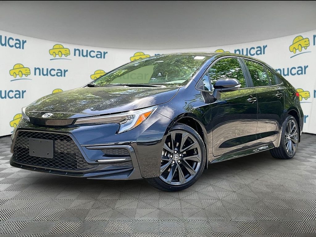 Used 2023 Black Toyota SE image 3