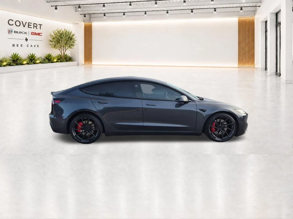 Used 2025 Gray Tesla Performance image 14