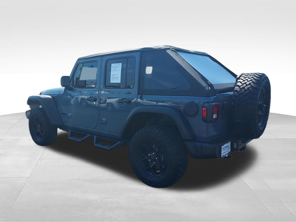Certified Used 2024 Gray Jeep Sport image 6