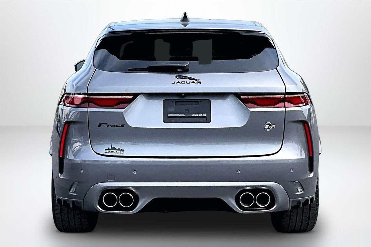 Used 2021 Hakuba Silver Jaguar SVR P550 AWD Automatic image 7