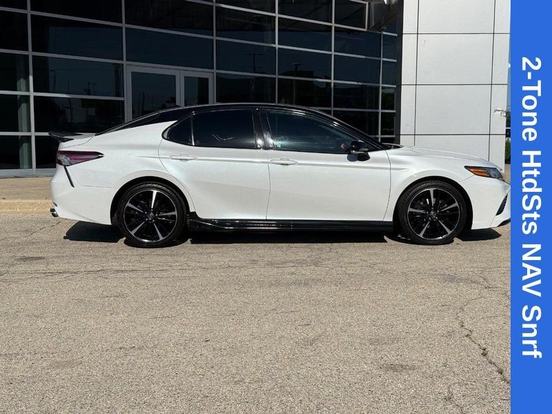Used 2019 Midnight Black Metallic Toyota XSE image 2