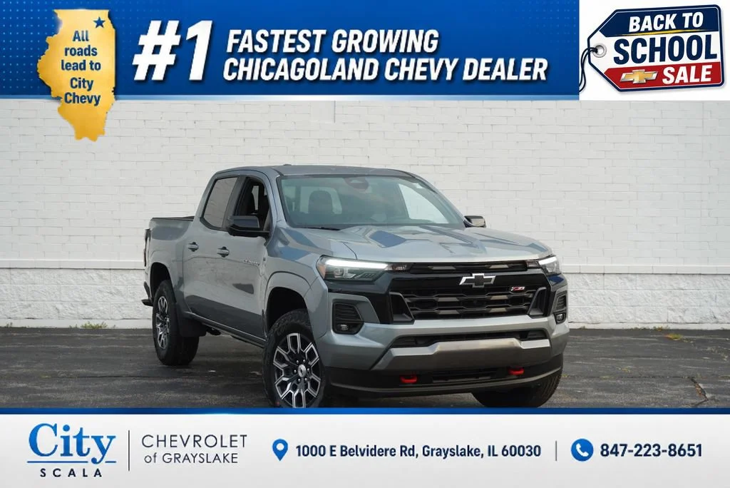 New 2026 Sterling Gray Metallic Chevrolet Z71 image 1