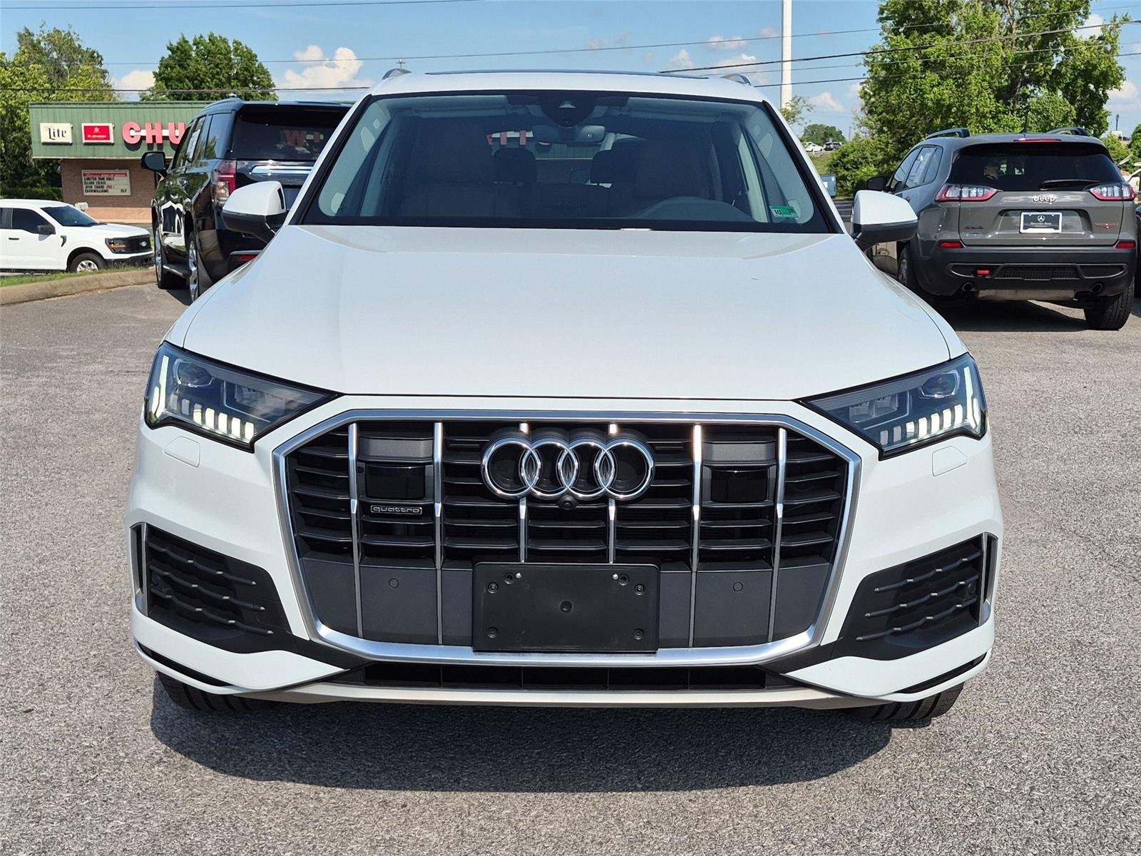 Used 2024 Carrara White Audi Premium Plus image 8