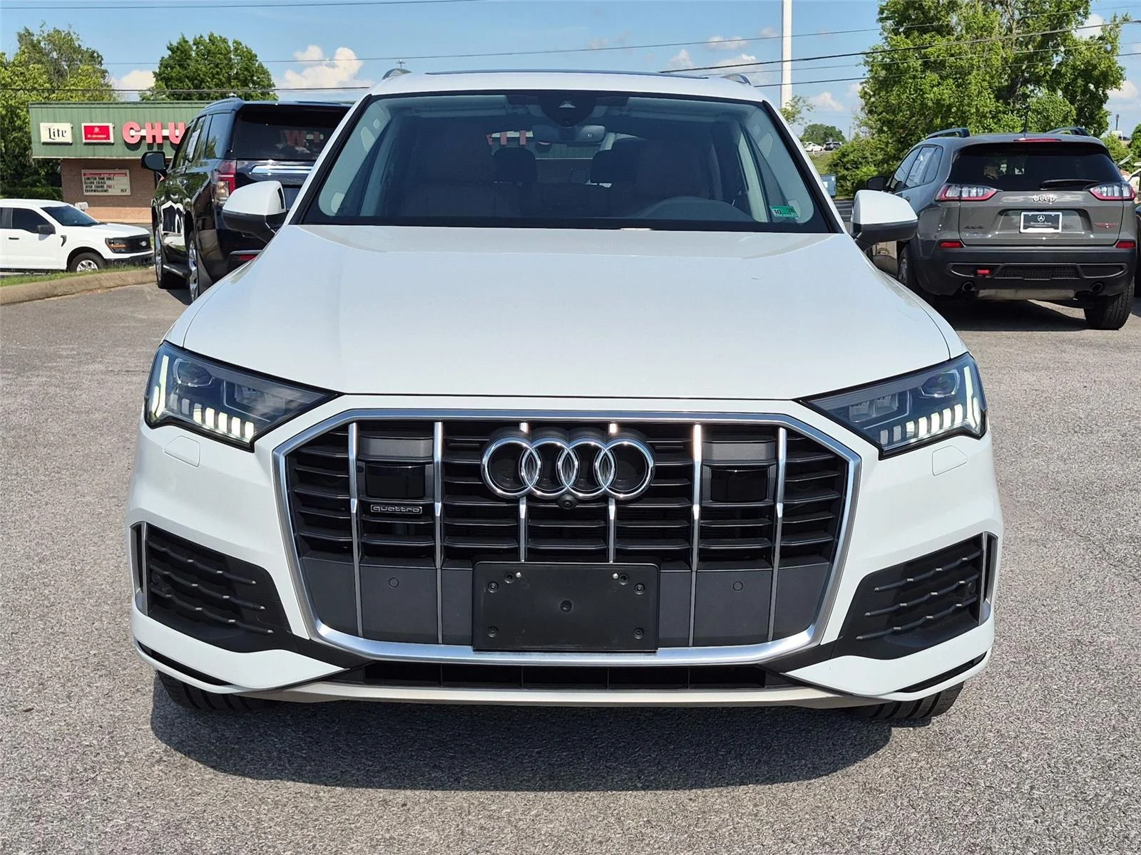 Used 2024 Carrara White Audi Premium Plus image 8