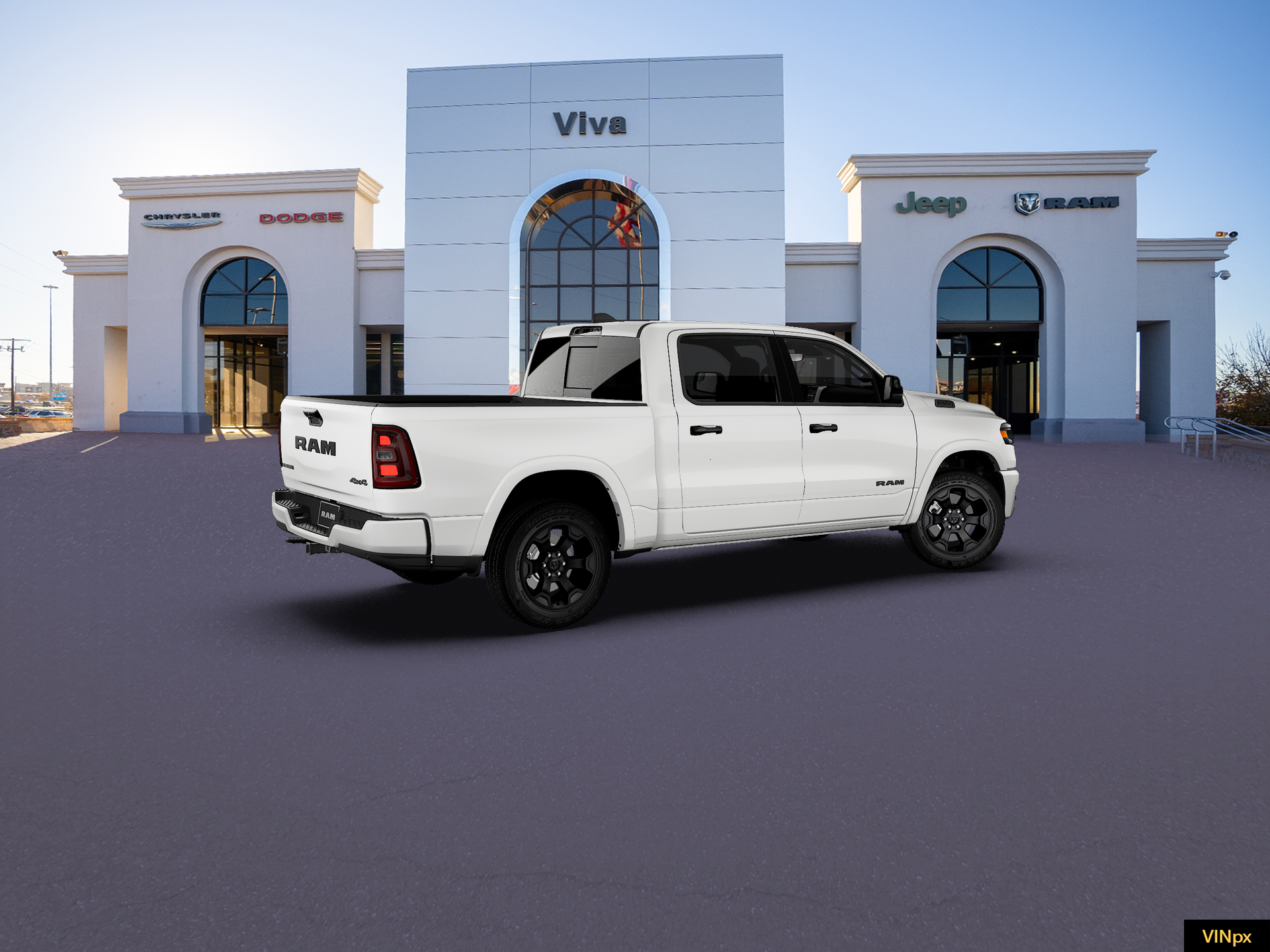 New 2027 Bright White Clearcoat RAM BIG HORN image 5