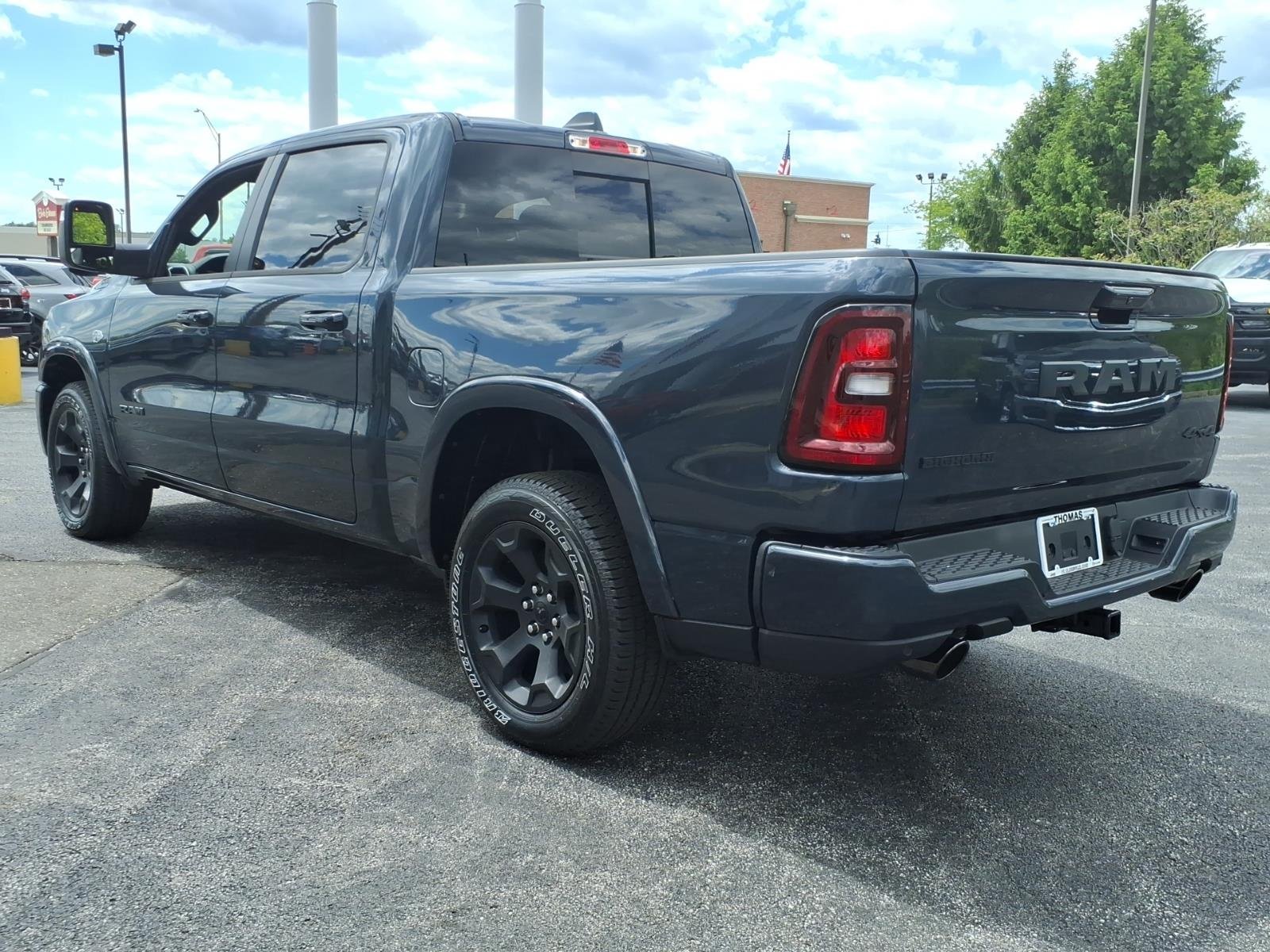 New 2026 Forged Blue Metallic Exterior Paint RAM Big Horn image 4